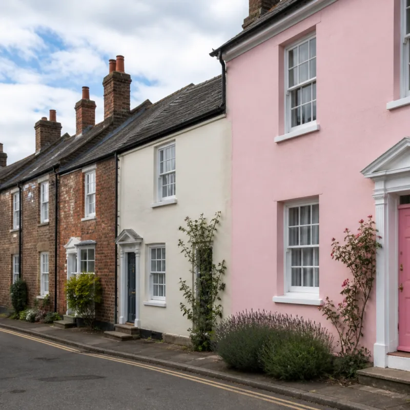 Property surveyor carrying out a house survey before purchase